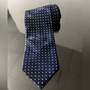 Cravatte necktie Navy Blue silk base Men's Tie - Classic Formal Accessory.